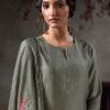 Ganga Fashion Virelza S3864 Silk 3pcs Ladies Suit Catalog