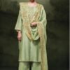 Ganga Fashion Zaya S3843 Silk 2pcs Ladies Suit Catalog