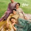 Varsha Fashion Asher Modal Satin 5pcs Ladies Suits Catalog