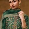 Ganga Fashion Jerica S4201 Silk 4pcs Ladies Suit Catalog