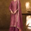Ganga Fashion Jerica S4201 Silk 4pcs Ladies Suit Catalog