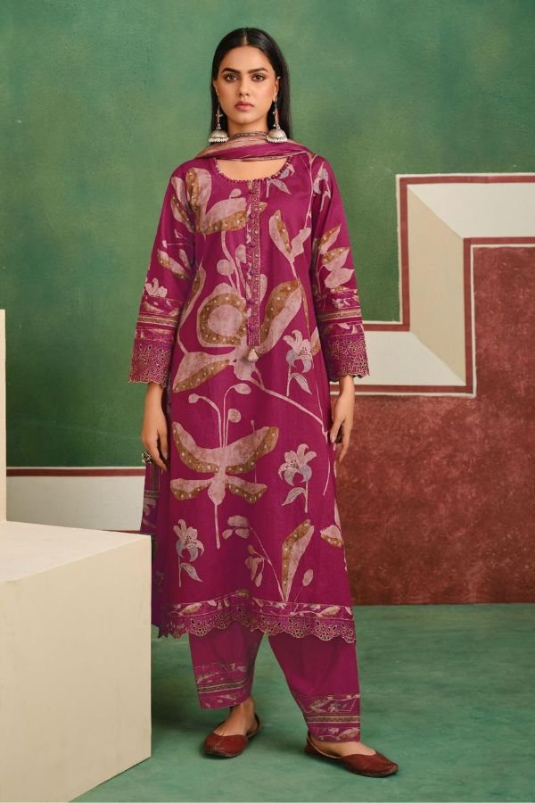 Jay Vijay Prints Samoh Pashmina 6pcs Winter Suit Catalog