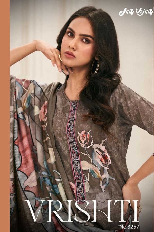 Jay Vijay Prints Vrishti 4pcs Ladies Suit Set