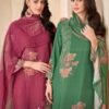 Kesar Karachi Ehsaas Pashmina 3pcs Salwar Suit Catalog