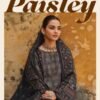 Kesar Karachi Paisley Pashmina 4pcs Salwar Suit Catalog