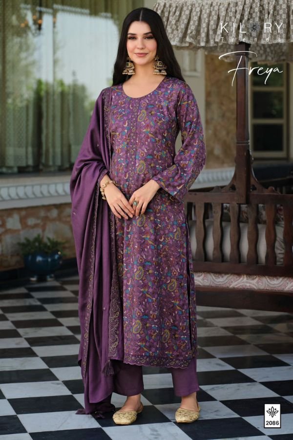 Kilory Trends Freya Pashmina 6pcs Winter Suit Catalog
