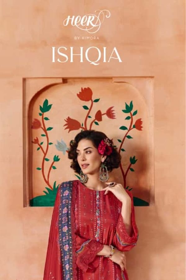 Kimora Fashion Heer Ishqia Pashmina 6pcs Suits Catalog