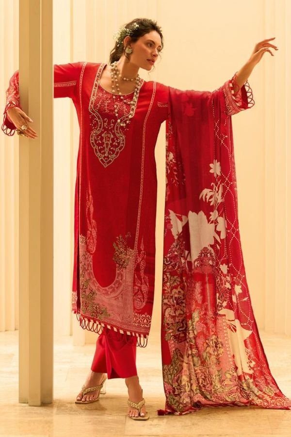 Varsha Fashion Two of A Kind Vol 3 Pashmina 2Pcs Winter Set