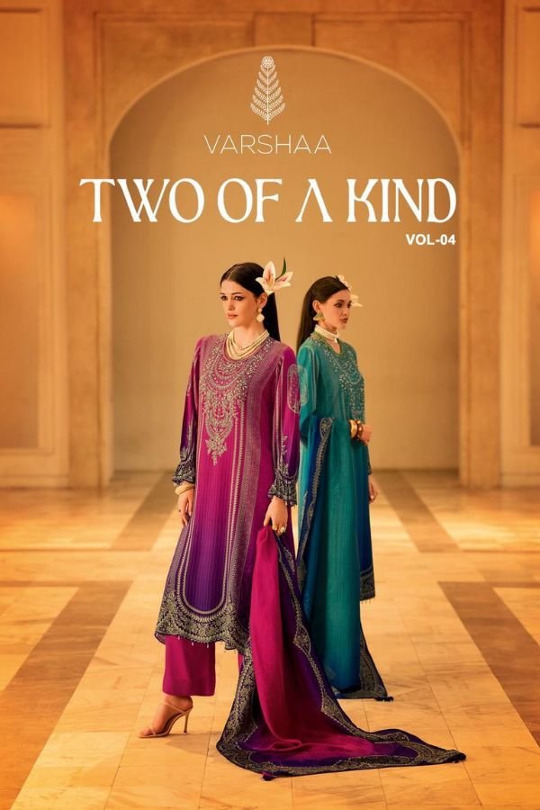 Varsha Fashion Two of A Kind Vol 4 Pashmina 2Pcs Winter Set