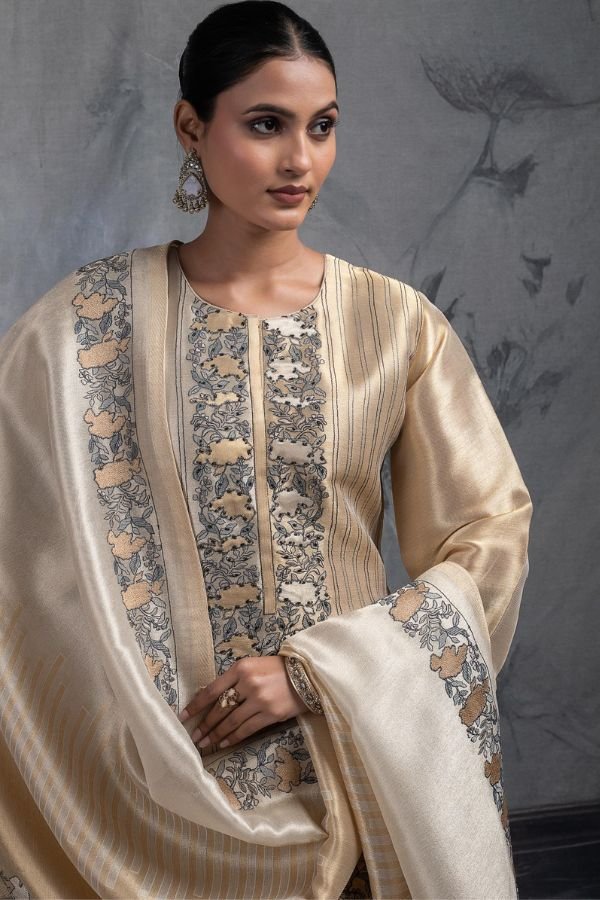 Naariti Miyana Silk Ladies Salwar Suit 1pcs Catalog