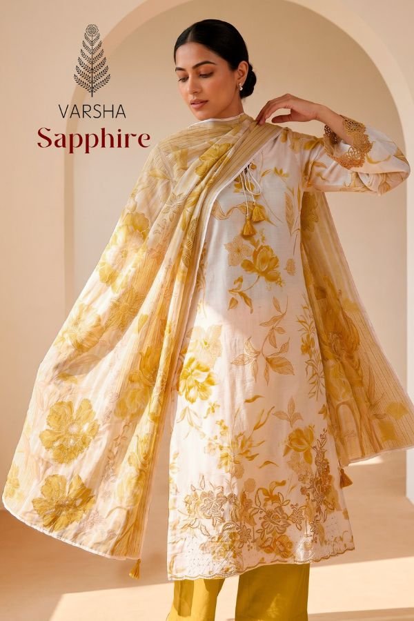 Varsha Fashion Shapphire Cotton Printed 4Pcs Suit Catalog