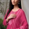 Ganga Fashion Jareesha S4728 Cotton Satin 4pcs Suit Catalog