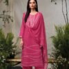 Ganga Fashion Jareesha S4728 Cotton Satin 4pcs Suit Catalog