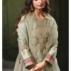 Ganga Fashion Sareen S4354 Premium Pure Silk 4pcs Suit Set