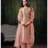 Ganga Fashion Sareen S4354 Premium Pure Silk 4pcs Suit Set