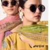 Jay Vijay Prints Lotus Pure Mal Chanderi 6pcs Suit Set