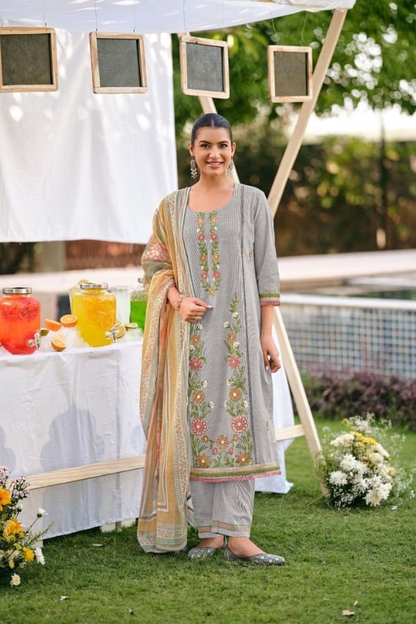 Jay Vijay Prints Rangeela Pure South Cotton 6pcs Suit Set