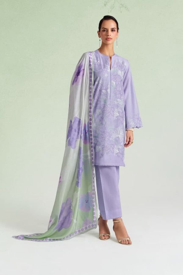 Kimora Fashion Sohni Dove Pure Cotton Lawn 4pcs Suits Set