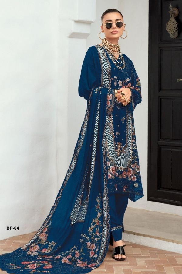 Varsha Fashion Beautiful People 2 Muslin 4pcs Suits Catalog