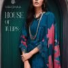 Varsha Fashion House of Tulips Muslin 5pcs Suits Catalog