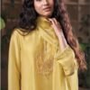 Ganga Fashion Aivoria S4463 Silk Satin 3pcs Suit Set