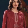 Ganga Fashion Gulrukh S5027 Cotton Satin 4pcs Suit Set