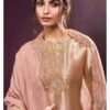 Ganga Fashion Olesha S4355 Premium Pure Silk 4pcs Suit Set