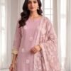 Jay Vijay Prints Chakori Pure Mal Chanderi 4pcs Suit Set