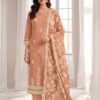 Jay Vijay Prints Chakori Pure Mal Chanderi 4pcs Suit Set