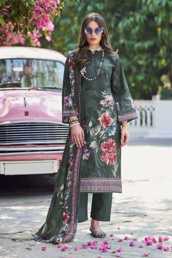 Zulfat Designer Suits Bahaar Pure Cotton 8Pcs Catalog